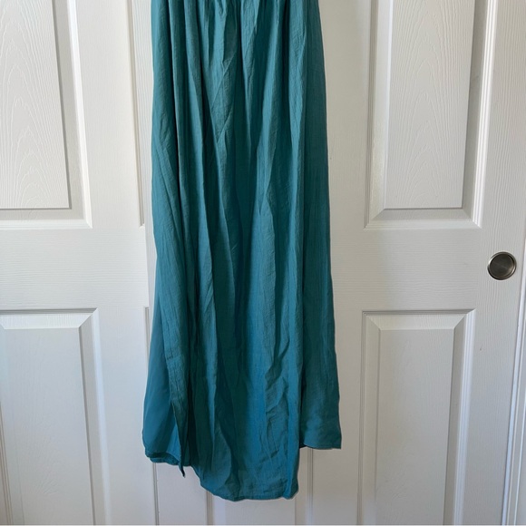 Abercrombie & Fitch Teal Maxi Dress - Picture 4 of 10